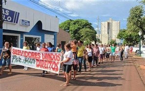 Servidores municipais de Campo Mourão estão em greve